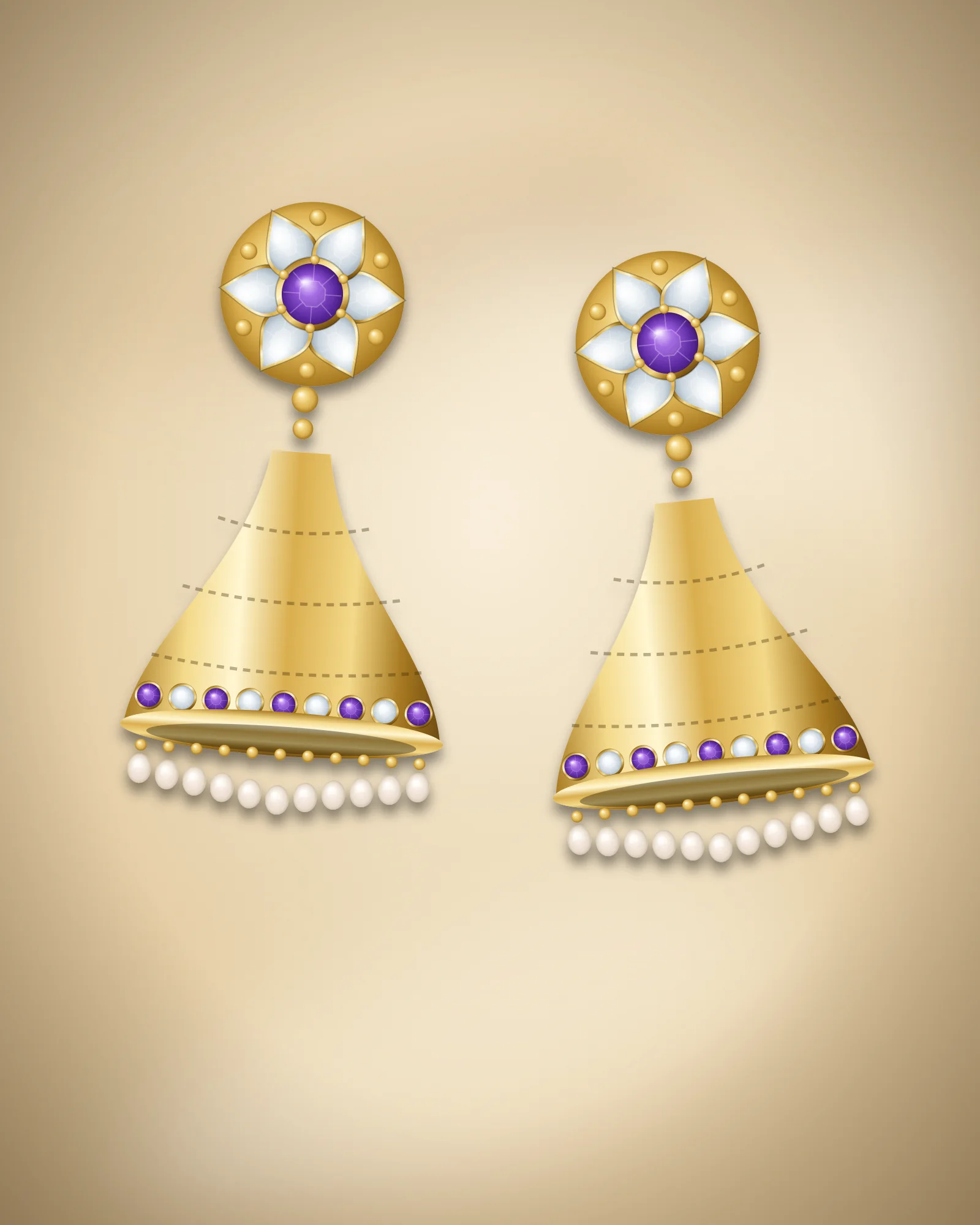 Chhoti Daily Jhumka — jhumka by Jay Chamunda Imitation